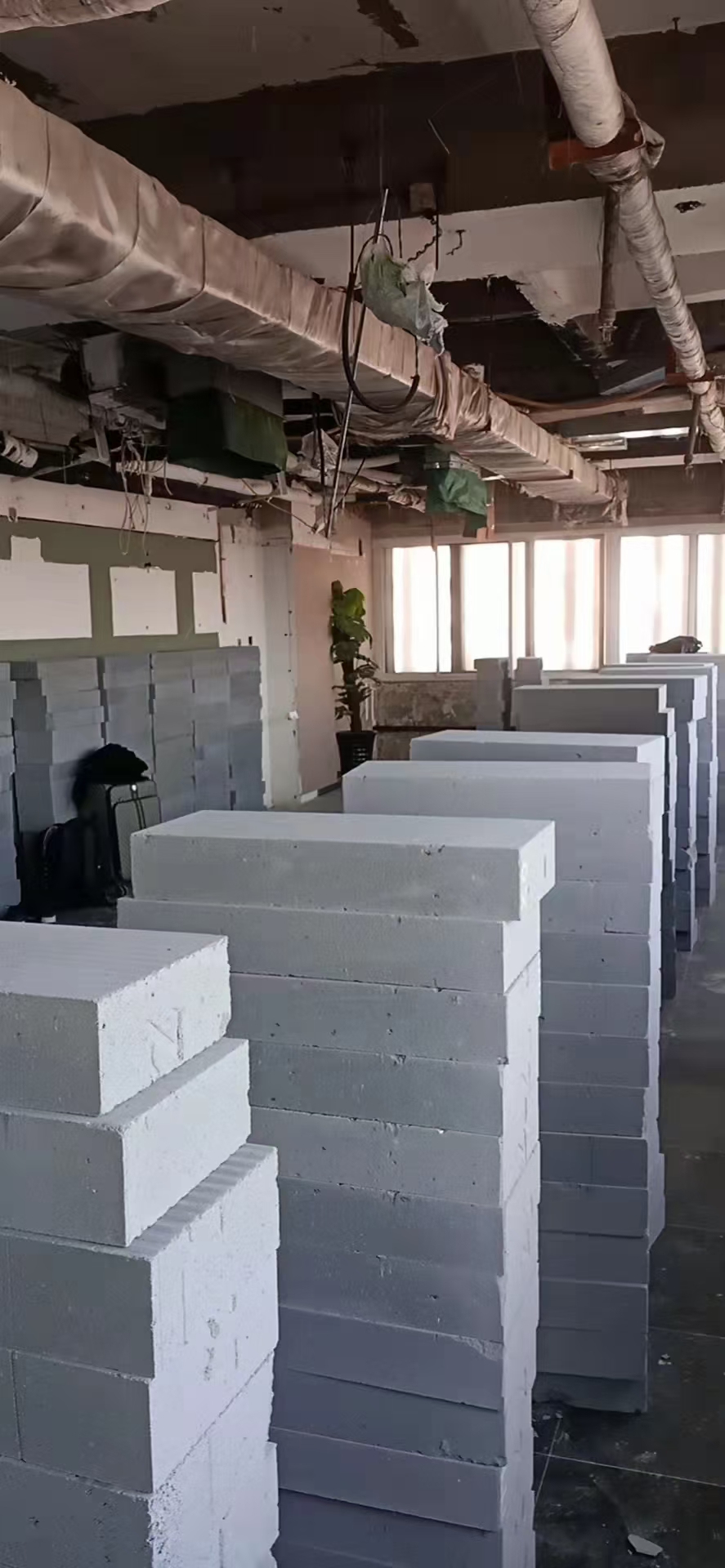 轻质砖隔墙内部结构